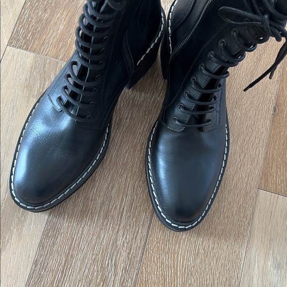 KHAITE Cody Lace-Up Combat Boots - Picture 10 of 12